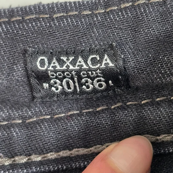 Mek Denim USA Jeans Women's 30x36(34) Oaxaca Boot Cut Flap Pocket - Picture 15 of 16